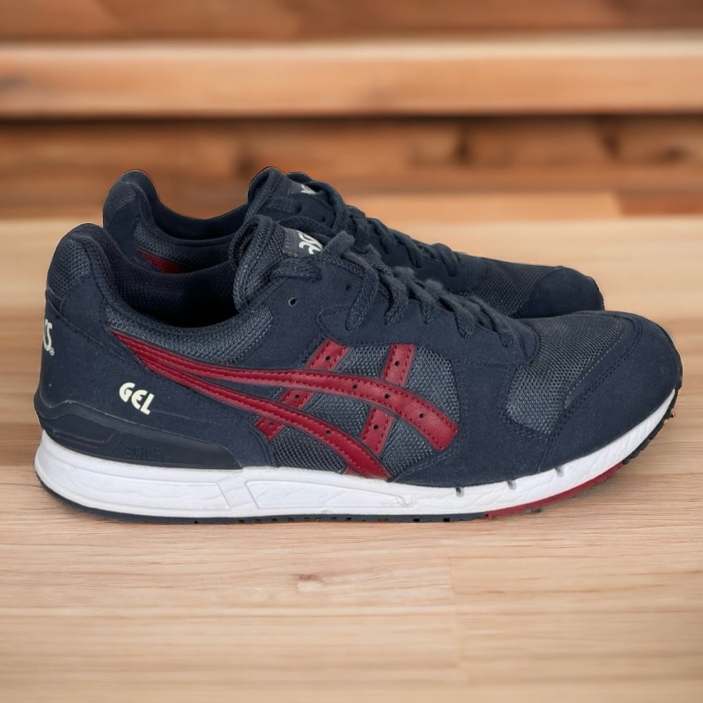 Asics Gel-Classic Suede-Mesh Comfort Running Shoes